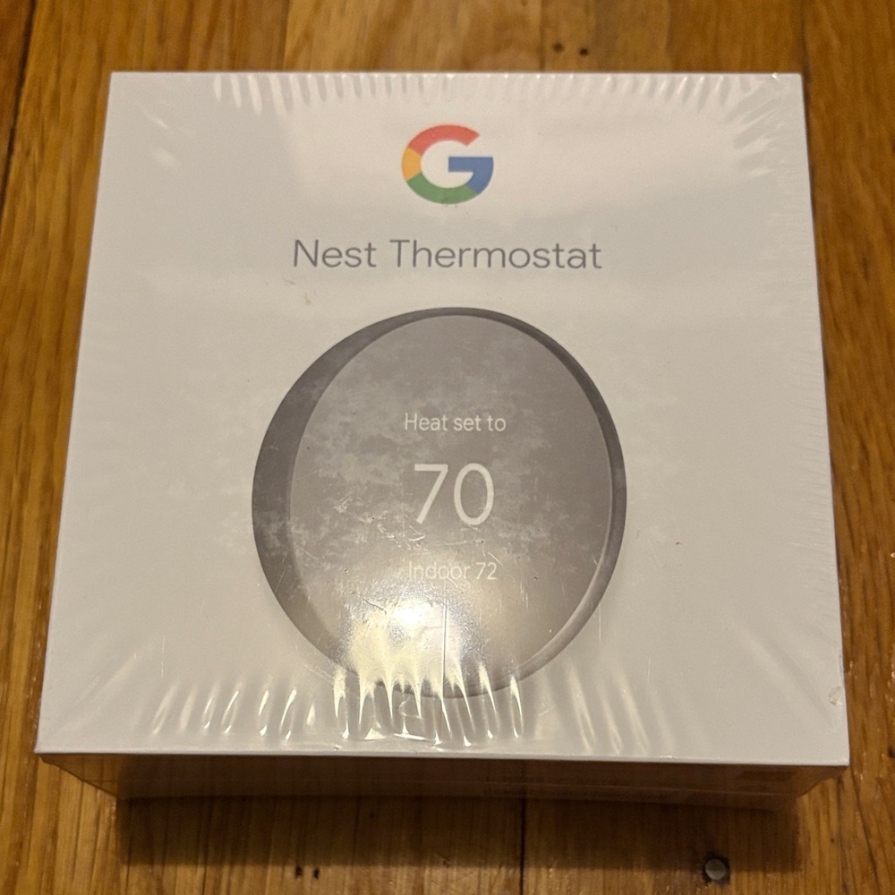 Google Smart Thermostat in Gray
